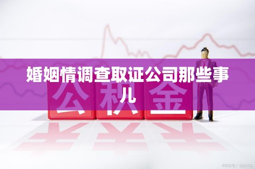 成都婚姻情调查取证公司那些事儿