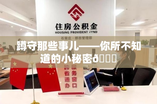 成都蹲守那些事儿——你所不知道的小秘密😎