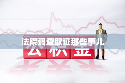 成都法院调查取证那些事儿